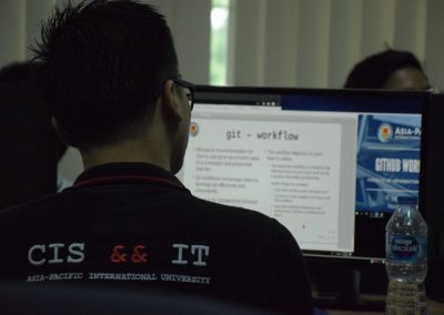 GitHUB Workshop at Asia pacific international university